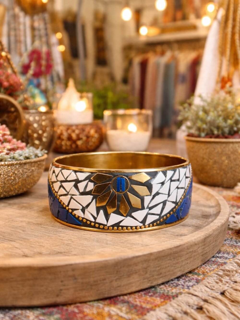 Artisan Mosaic Bangle